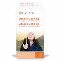 LIVSANE Vitamin C 200mg CZ tablety 60ks