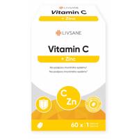 LIVSANE Vitamin C + Zinc 60ks