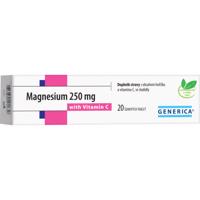 Magnesium 250mg tbl.eff.20 s vitam.C Generica