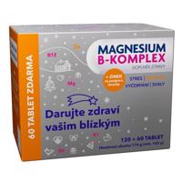 Magnesium B-komplex Glenmark 120+60 tablet dárkové balení