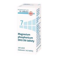 MAGNESIUM PHOSPHORICUM DHU D6(D12) neobalené tablety 200