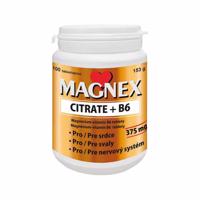 Magnex citrate 375mg+B6 tbl.100