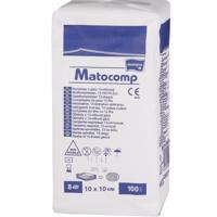 MATOPAT MATOCOMP KOMPRESY Z GÁZY NESTERILNÍ 10CMX10CM,8 VRSTEV,17 N