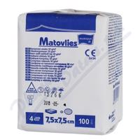 MATOPAT MATOVLIES KOMPRESY Z NETKANÉ TEXTILIE NESTERILNÍ 7,5CMX7,5CM