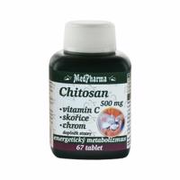 MedPharma Chitosan 500mg+vit.C+chrom tbl.67