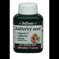 MedPharma Jablečný ocet+vlák.+vit.C+chrom tbl.107