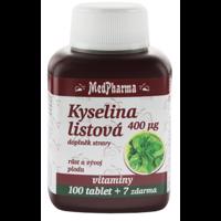 MedPharma Kyselina listová 400mcg tbl.107