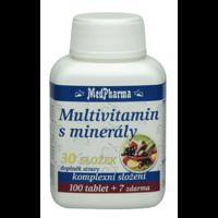 MedPharma Multivitamín s minerály 30 složek tbl.107