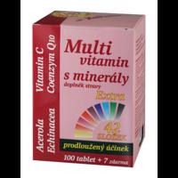 MedPharma Multivitamín s minerály + extra C tbl.107