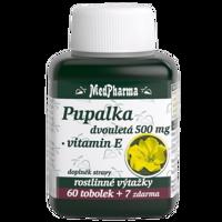 MedPharma Pupalka dvouletá 500mg + vitamin E tob.67