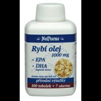 MedPharma Rybí olej 1000mg+EPA+DHA tob.107