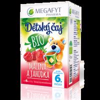 Megafyt Dětský čaj Malina a jahůdka BIO 20x1.75g