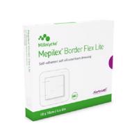 MEPILEX BORDER FLEX LITE samolepící pěnové krytí 10X10 CM, 5 KS