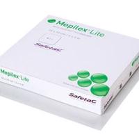 MEPILEX LITE 10X10 CM, 5 KS, TENKÉ ABSORPČNÍ PĚNOVÉ KRYTÍ SE SI