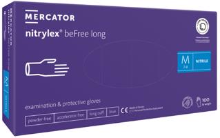 Mercator Medical Nitrylex beFree long 100 ks Rozměr: M