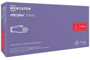 Mercator Medical Nitrylex Classic modré 100 ks