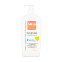 Mixa Baby vyživující mycí gel pro děti na tělo a vlásky 400ml