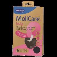 MoliCare lady absorpční prádlo L 1ks + vložky 5ks