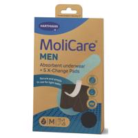 MoliCare MEN absorpční prádlo M 1ks + vložky 5ks