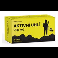 MOVit Aktivní uhlí 250mg tbl.20