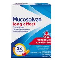 MUCOSOLVAN LONG EFFECT 75MG tvrdé tobolky s prodlouženým uvolňováním 20