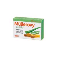 Müllerovy pastilky s propolisem a Aloe vera 24ks