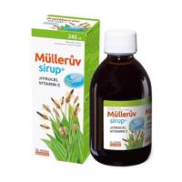 Müllerův sirup s jitrocelem bez cukru 245ml