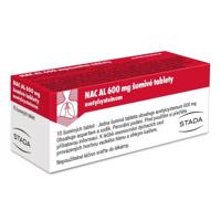 NAC AL 600MG šumivá tableta 10(1X10)