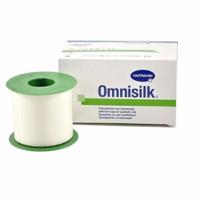 Náplast Omnisilk bílé hedvábí 5cmx5m 1ks