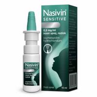 Nasivin Sensitive (0,5 mg/ml nosní sprej, roztok)