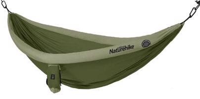 Naturehike hamaka DC-09 s nafukovacími lemy pro dva 800g Barva: Zelená