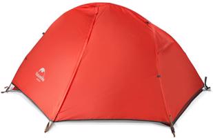 Naturehike Ultralight cyklistický stan 210T 1770g Barva: Červená