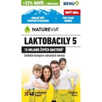 NatureVia Laktobacily 5 Imunita cps.40 Benu