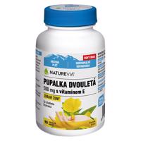 NatureVia Pupalka dvouletá 500mg s vit.E cps.90