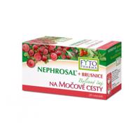 Nephrosal+brusinky bylinný čaj 20x1.5g Fytopharma