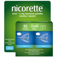 NICORETTE MINT 4MG lisovaná pastilka 2X40