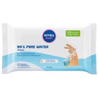 NIVEA Baby 99% Pure Water čist.ubrousky 57ks 80566