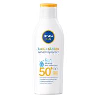 NIVEA SUN Dětské mléko na opalování Sensitive OF50+ 200ml