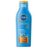 NIVEA SUN mléko na opalování podporující zhnědnutí OF20 200ML