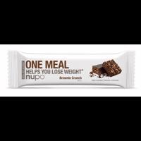 NUPO One Meal tyčinka křupavé brownie 60g