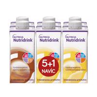 Nutridrink 5+1 s příchutí čokoláda-banán 6x200 ml