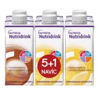 Nutridrink balíček 5+1 (čokoláda-banán) 6x200ml