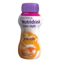 NUTRIDRINK JUICE STYLE S PŘÍCHUTÍ POMERANČOVOU perorální roztok 4X200ML