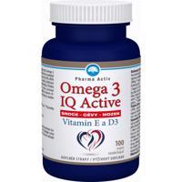 Omega 3 IQ Activ + Vitamin E, D3 tob.100