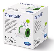 Omnisilk náplast cívka 5 cm x 5 m 1 ks Rozměr: 5 cm x 5 m