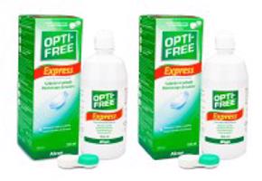 OPTI-FREE Express 2 x 355 ml s pouzdry