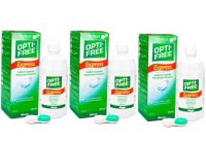 OPTI-FREE Express 3 x 355 ml s pouzdry