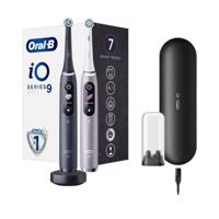 Oral-B iO 9 Duo Black/Rose magnetický zubní kartáček