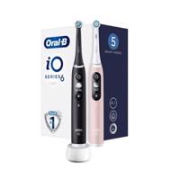 Oral-B iO6 Duo Series Black/Pink Sand Extra Handle