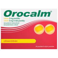 OROCALM CITRON 3MG pastilka 20